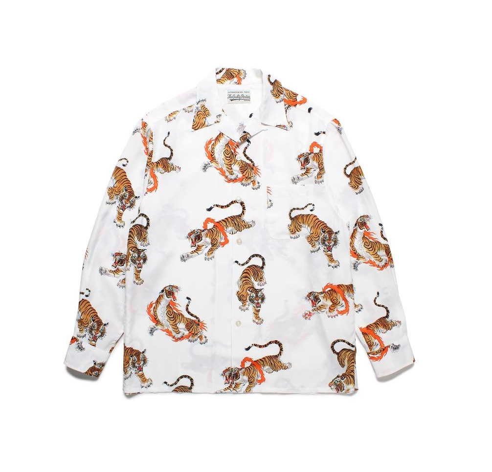 WACKO MARIA 2023 S/S TIM LEHI / L/S HAWAIIAN SHIRT