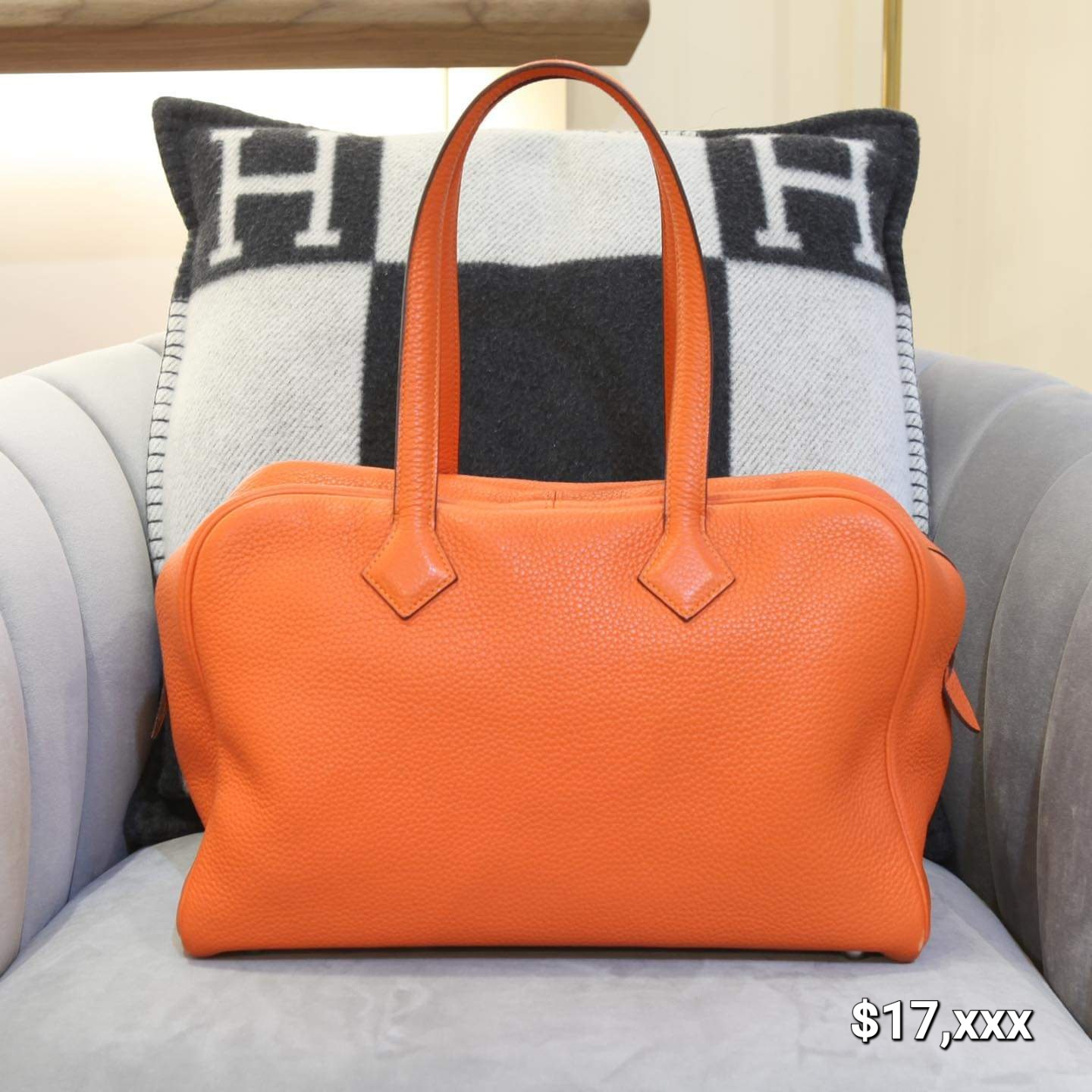 Preloved Hermès Victoria TC Leather  FEU 9J HK$17,xxx HK$11x,xxx 詳情請PM我哋 (HK$2,000 落訂留貨)