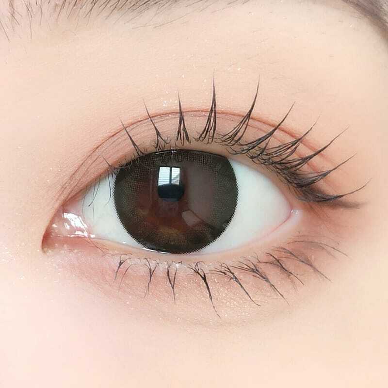 [月拋] envie UV 1 month Sharp Black 月拋有色彩妝隱形眼鏡｜每盒2片