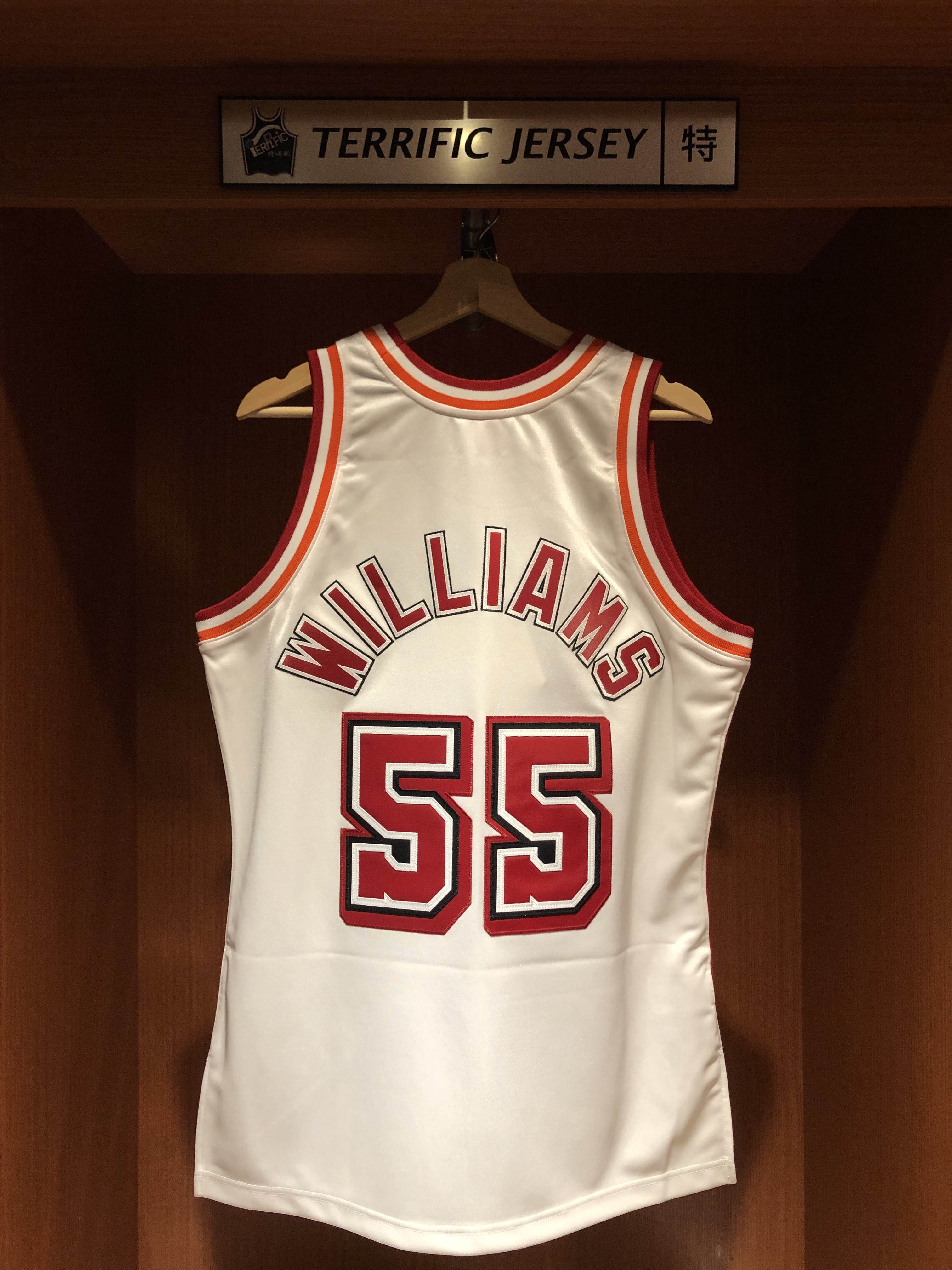 NBA球衣 Jason Williams 邁阿密熱火 07-08白 復古白 四層電繡 M&N Authentic 球員版 電繡 全新