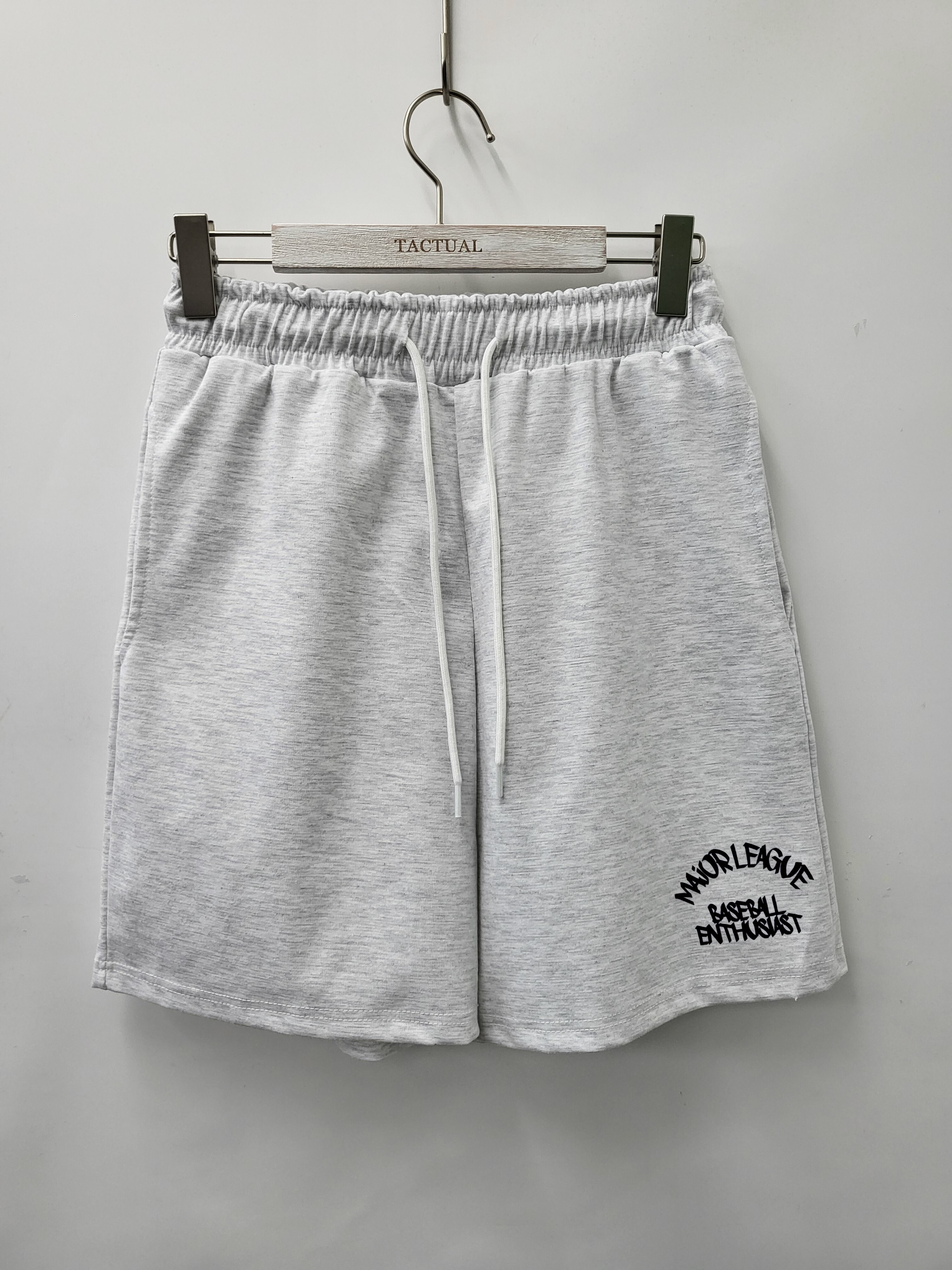 英文字棉質短褲 P2352