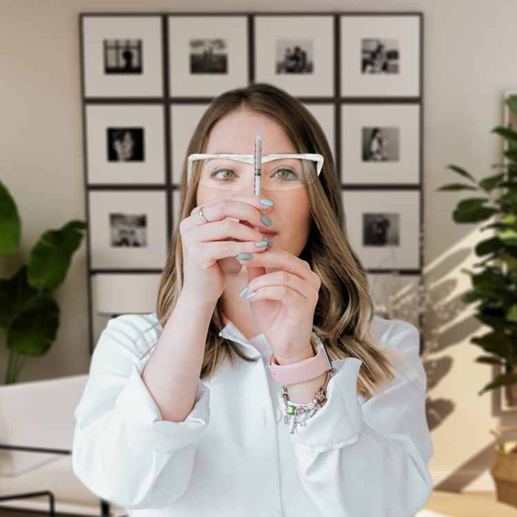 Hazuki 日本葉月抗藍光放大鏡1.85倍大鏡片(珍珠白)