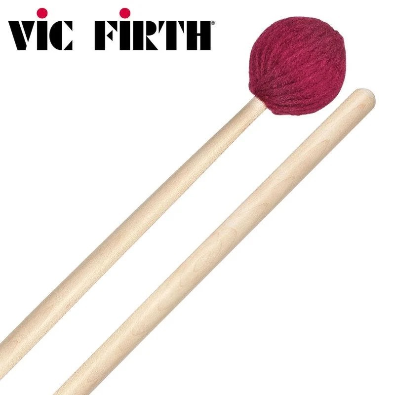 鼓棒 美國 Vic Firth BCS1 棉槌 專用吊鈸 楓木柄