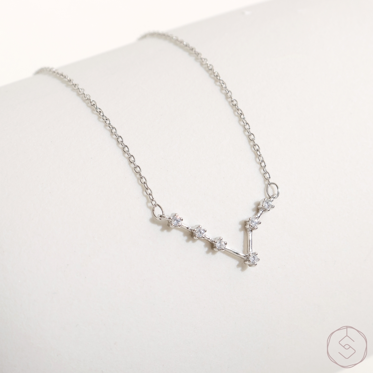 雙魚座| S925純銀| 星座項鍊- 飾品控SPANCONNY