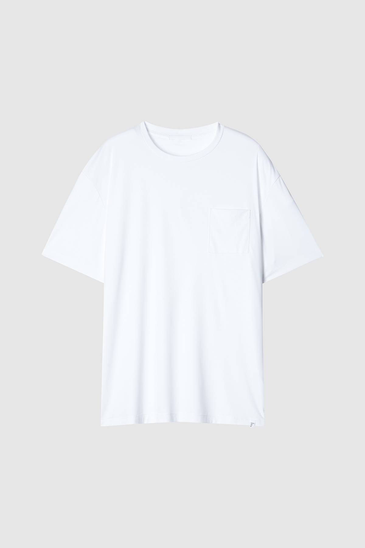 REST 親膚T-SHIRT 男（白）