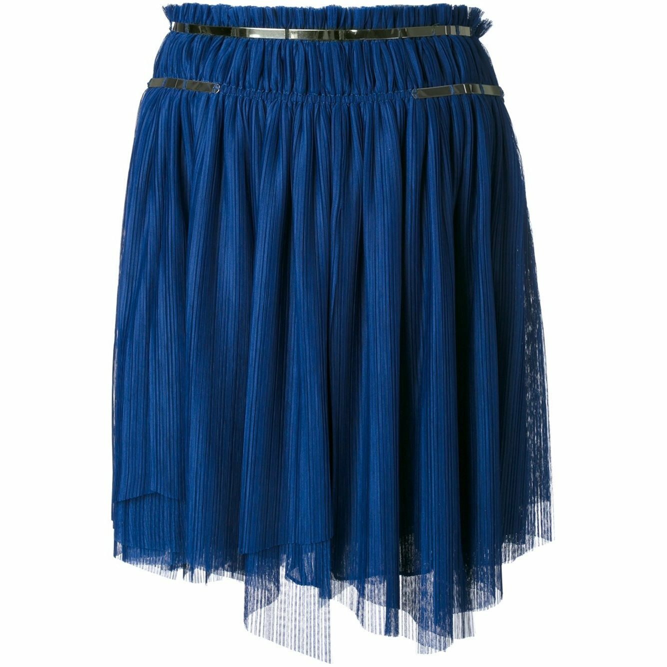 Jay Ahr - 金屬腰帶百褶短裙