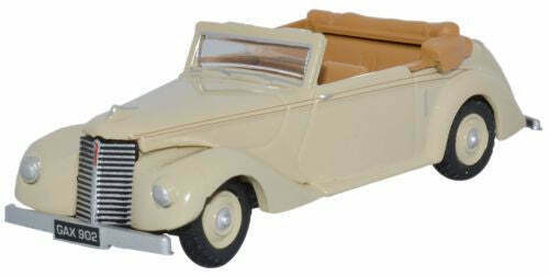 Oxford 76ASH001 Beige Armstrong Siddeley Hurricane Open - 1:76 Scale