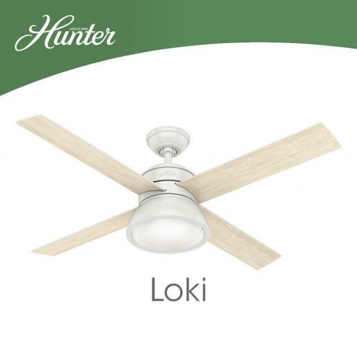 Hunter Fan Co Loki 52" 天花吊扇風扇燈