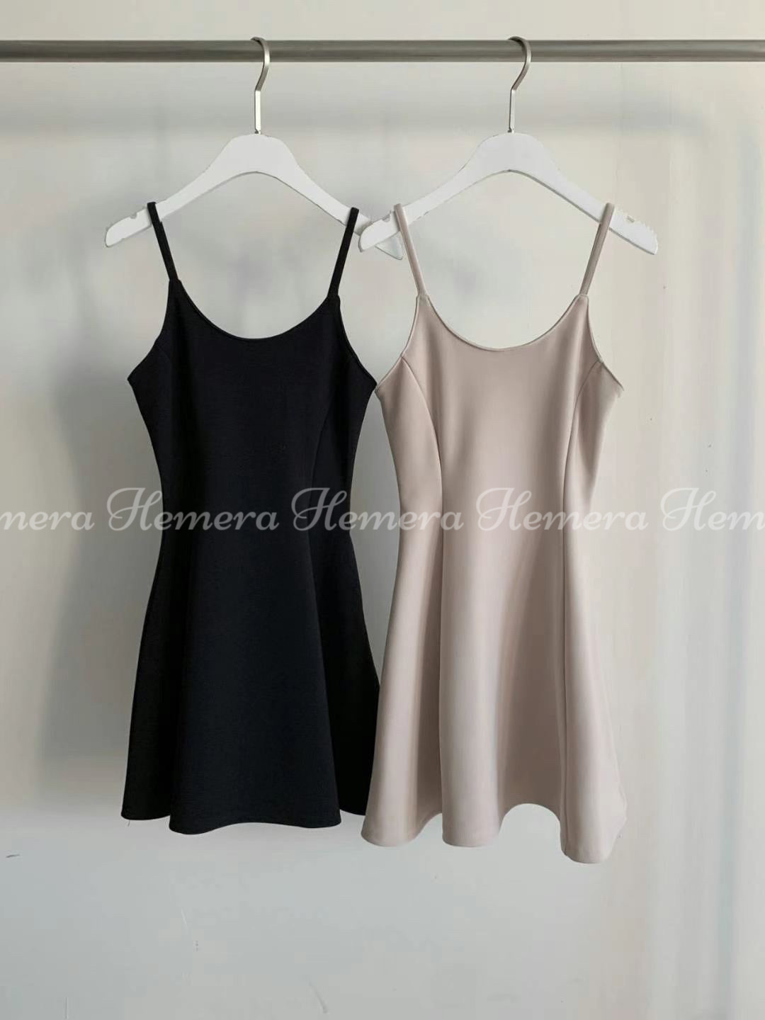 DR23W0501 甜心顯瘦吊帶傘裙