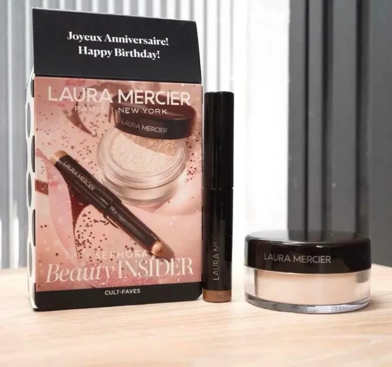 WSBB0895   Laura Mercier 神級蜜粉+眼影套裝  (現貨S28)