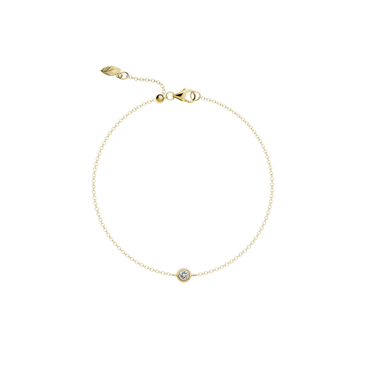 【現貨】With You 單鑽手鍊