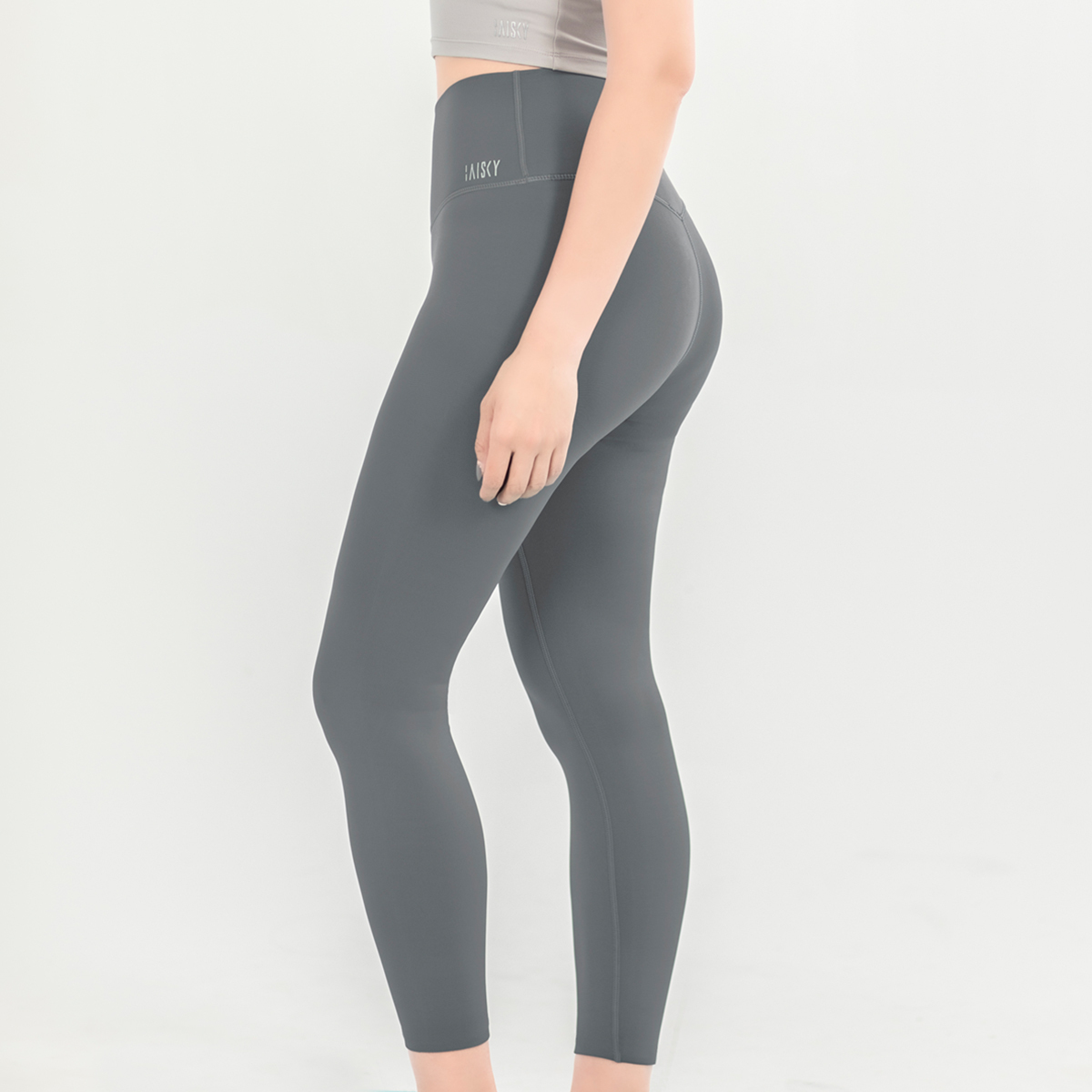 輕柔彈力雲感機能褲 終極灰