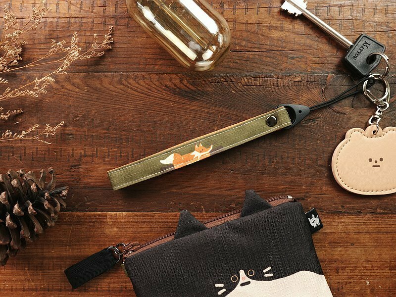 小黃間｜絕版｜手機掛繩｜狐狸