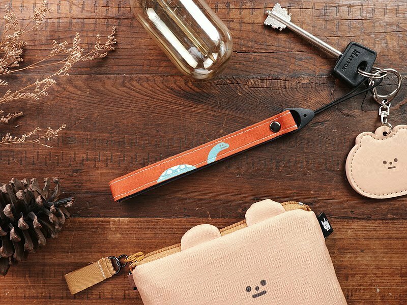 小黃間｜絕版｜手機掛繩｜蛇頸龍