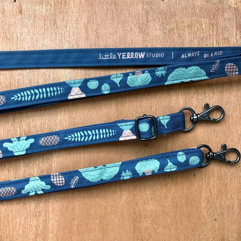 小黃間｜可調式背帶｜侏羅紀花紋