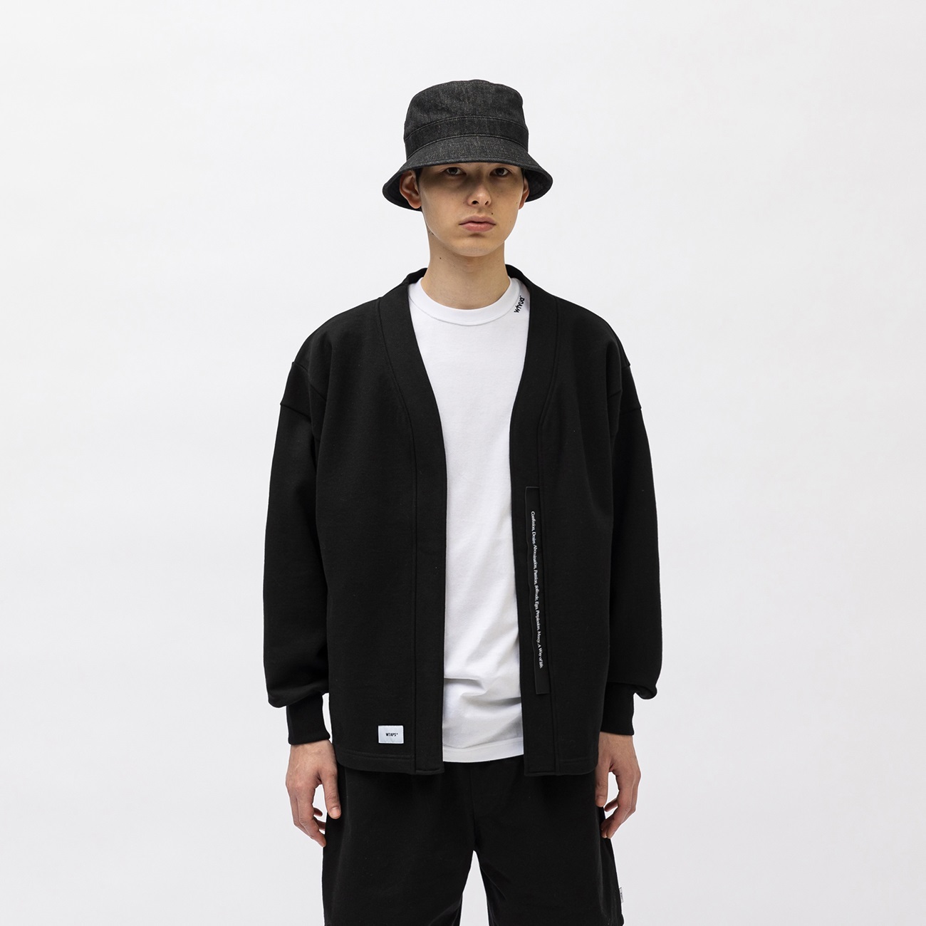 WTAPS CLASPER SWEATER COTTON XL BLACK58cm - スウェット