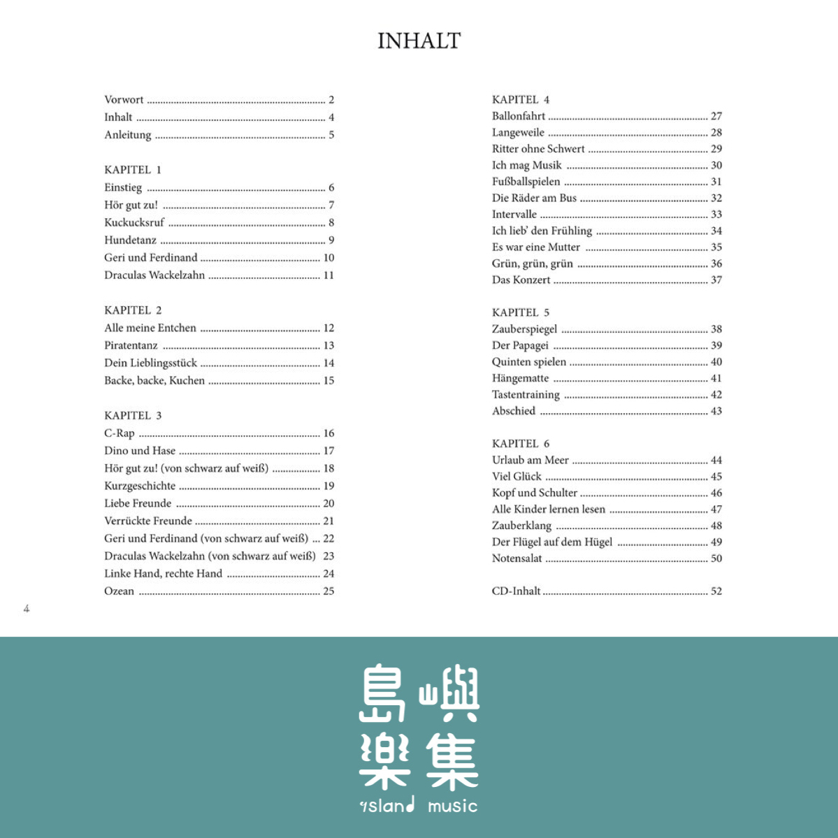 TASTENZAUBEREI SING- UND SPIELHEFT BAND 1