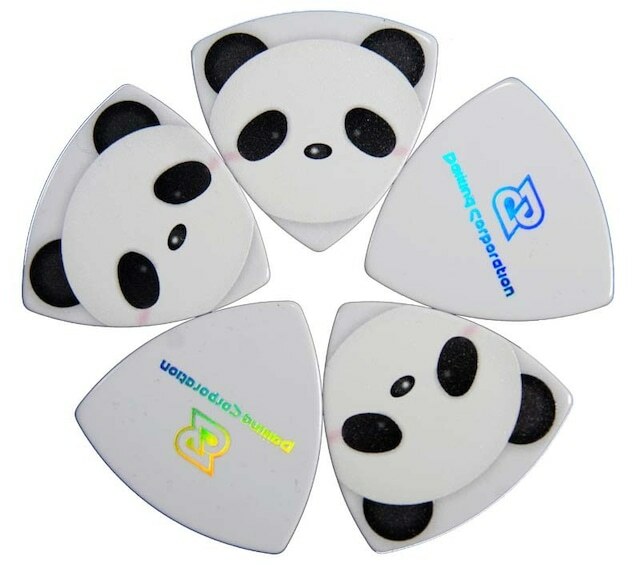 Daiking Animal Pick PANDA 熊貓 1.0mm 彈片