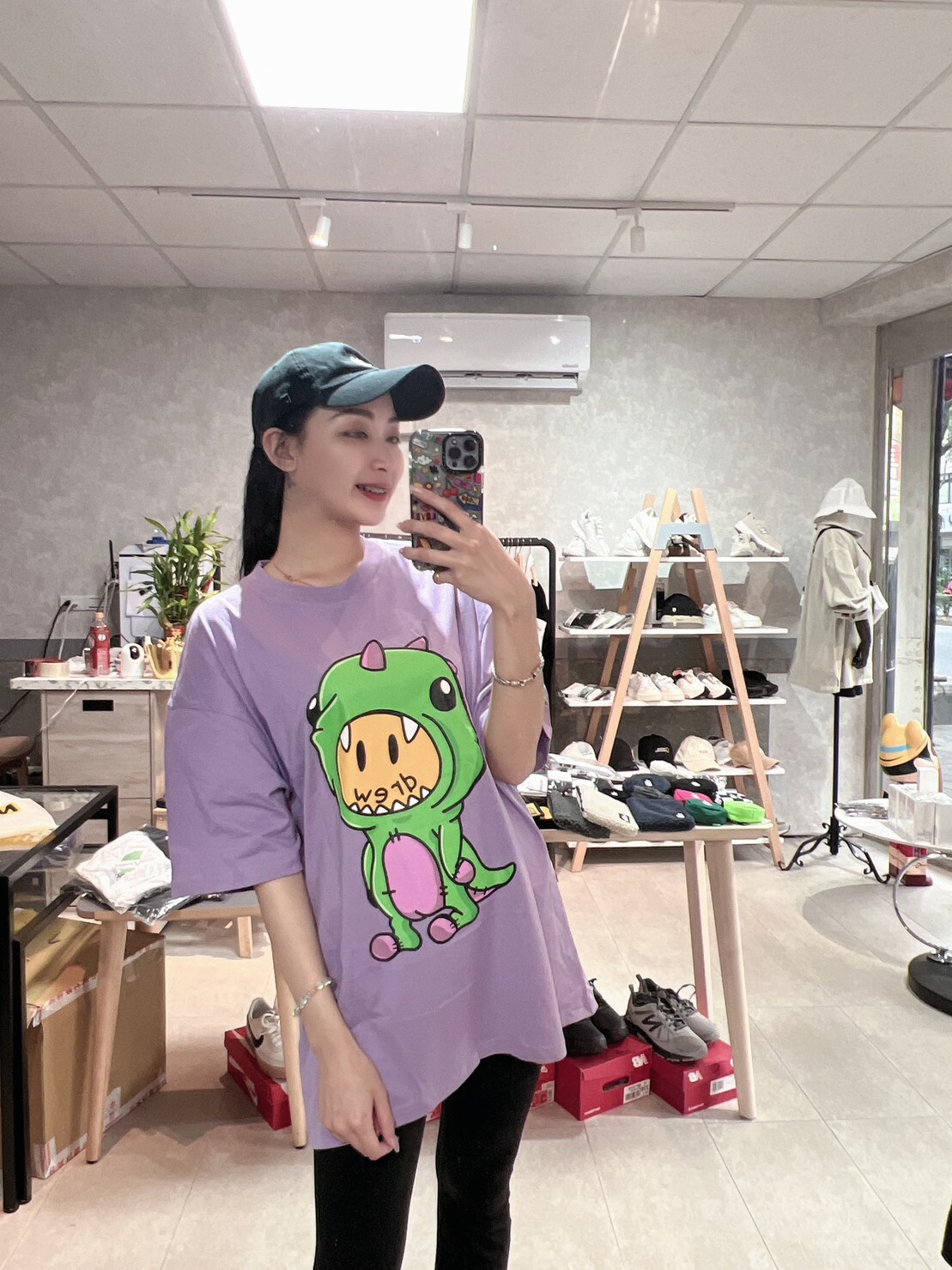 代購 Drew House Dinodrew 恐龍圖騰 短袖 小賈斯汀 薰衣草紫 MAY-