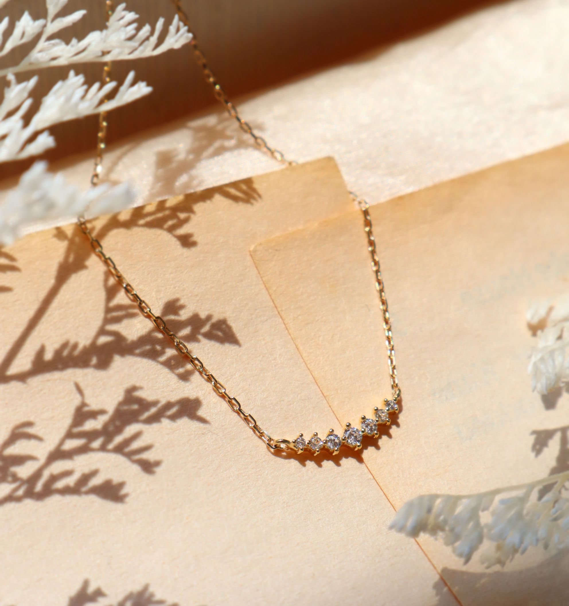 10K/微笑鎖骨項鍊