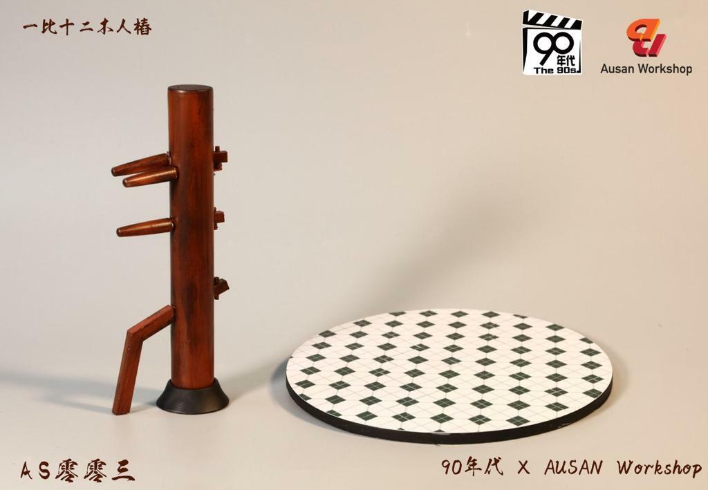 90's x Ausan Workshop : 1/12 木人樁