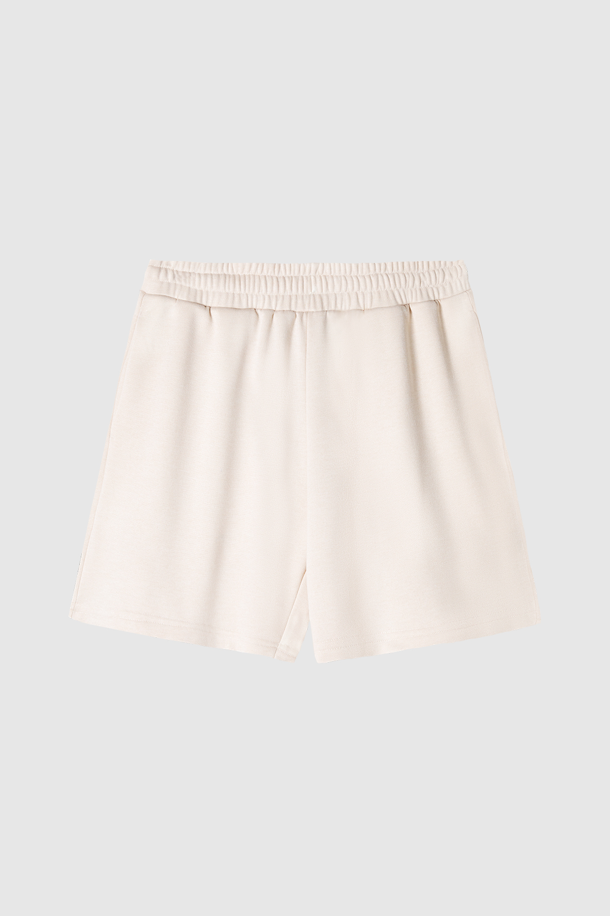 LAZEE 魚鱗布短褲 UNISEX（燕麥）