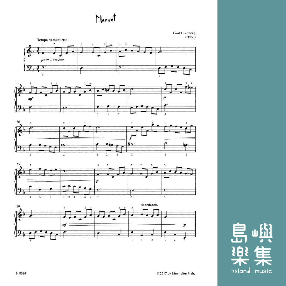 TWO-PART PIANO MINIATURES ON ONE PAGE