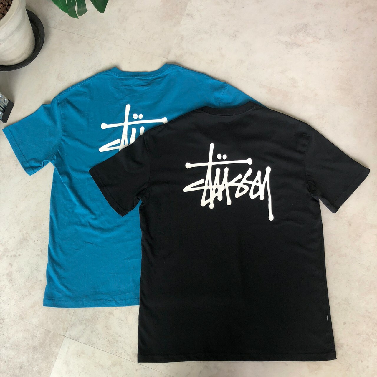 Stussy 經典Logo 大圖 印刷 短袖上衣 ST021005