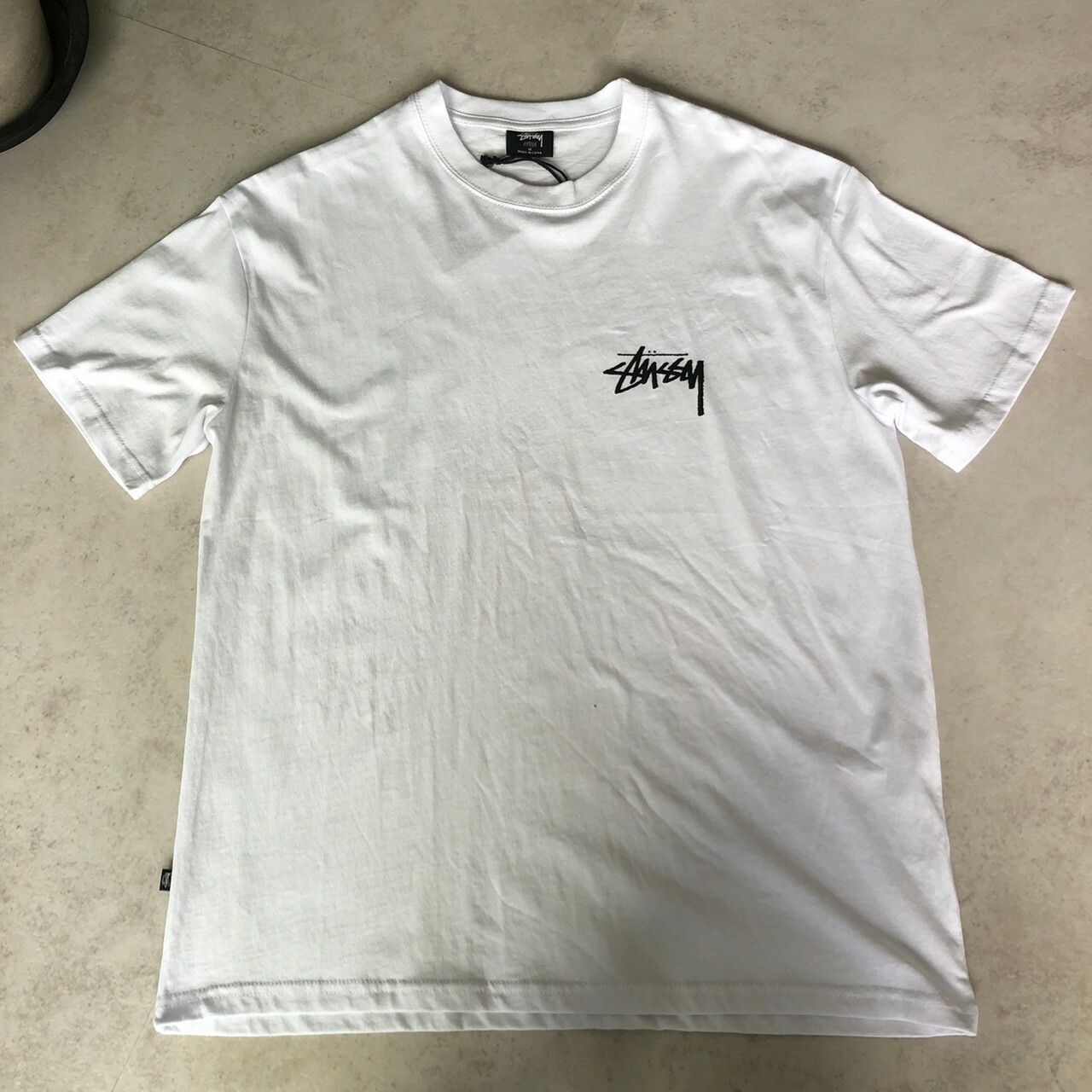 Stussy 經典Logo 骰子大圖 印刷 短袖上衣 ST035006