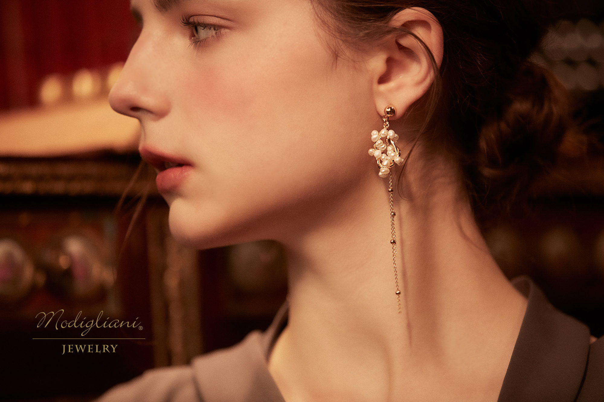 黃銅飾品,黃銅,氣質,精緻,耳環,天然珍珠,18K金,極簡,流蘇,