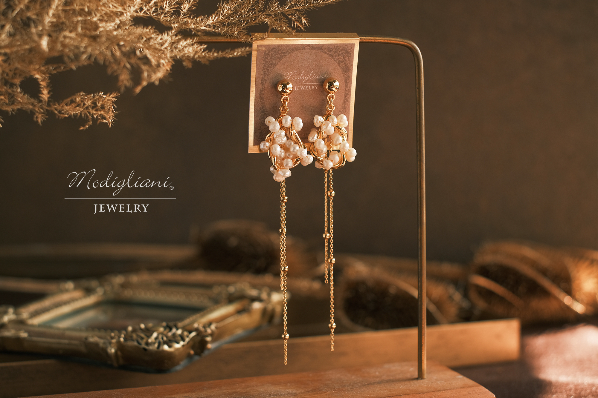 黃銅飾品,黃銅,氣質,精緻,耳環,天然珍珠,18K金,極簡,流蘇,