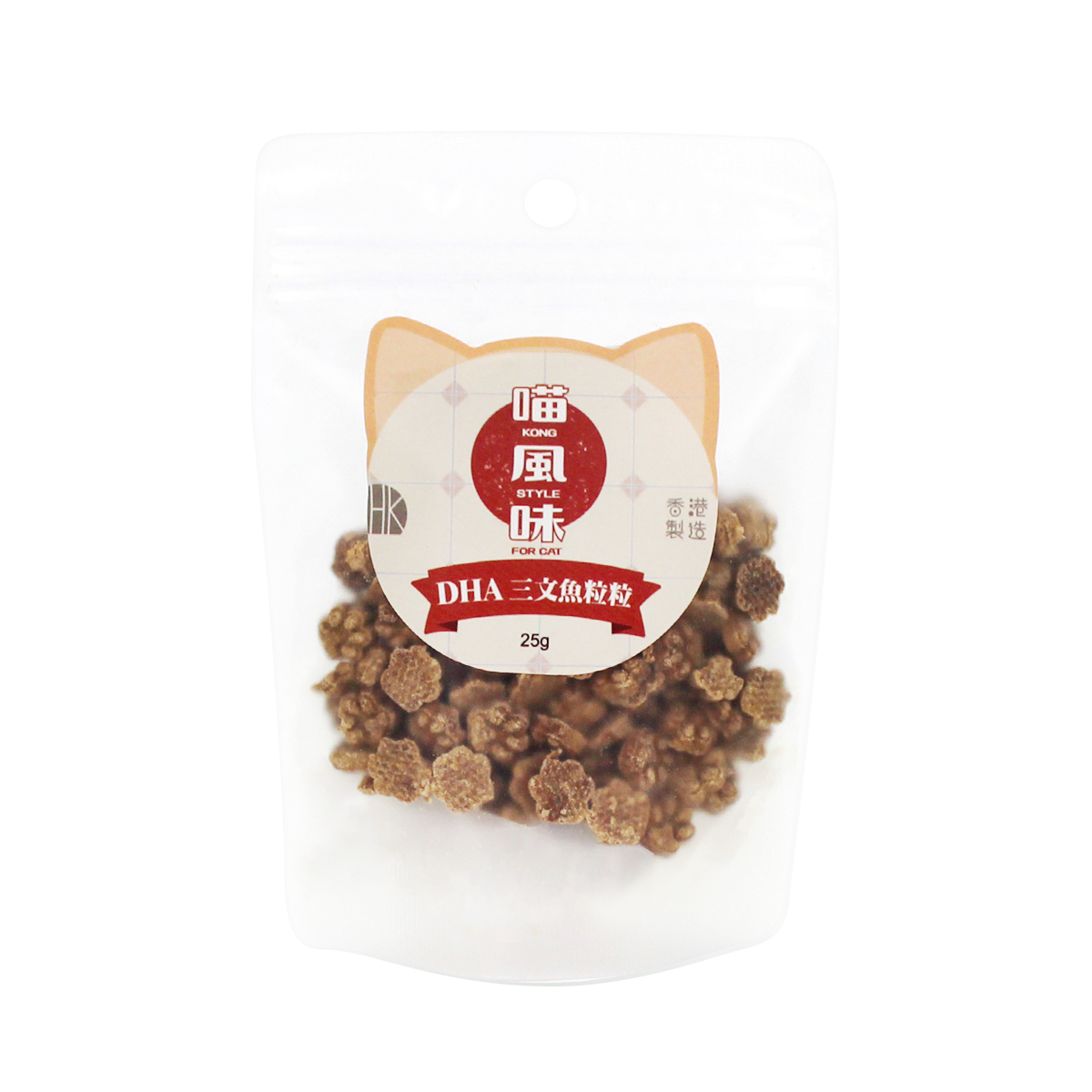 [$45/3包]MIHK喵風味-DHA三文魚粒粒25G