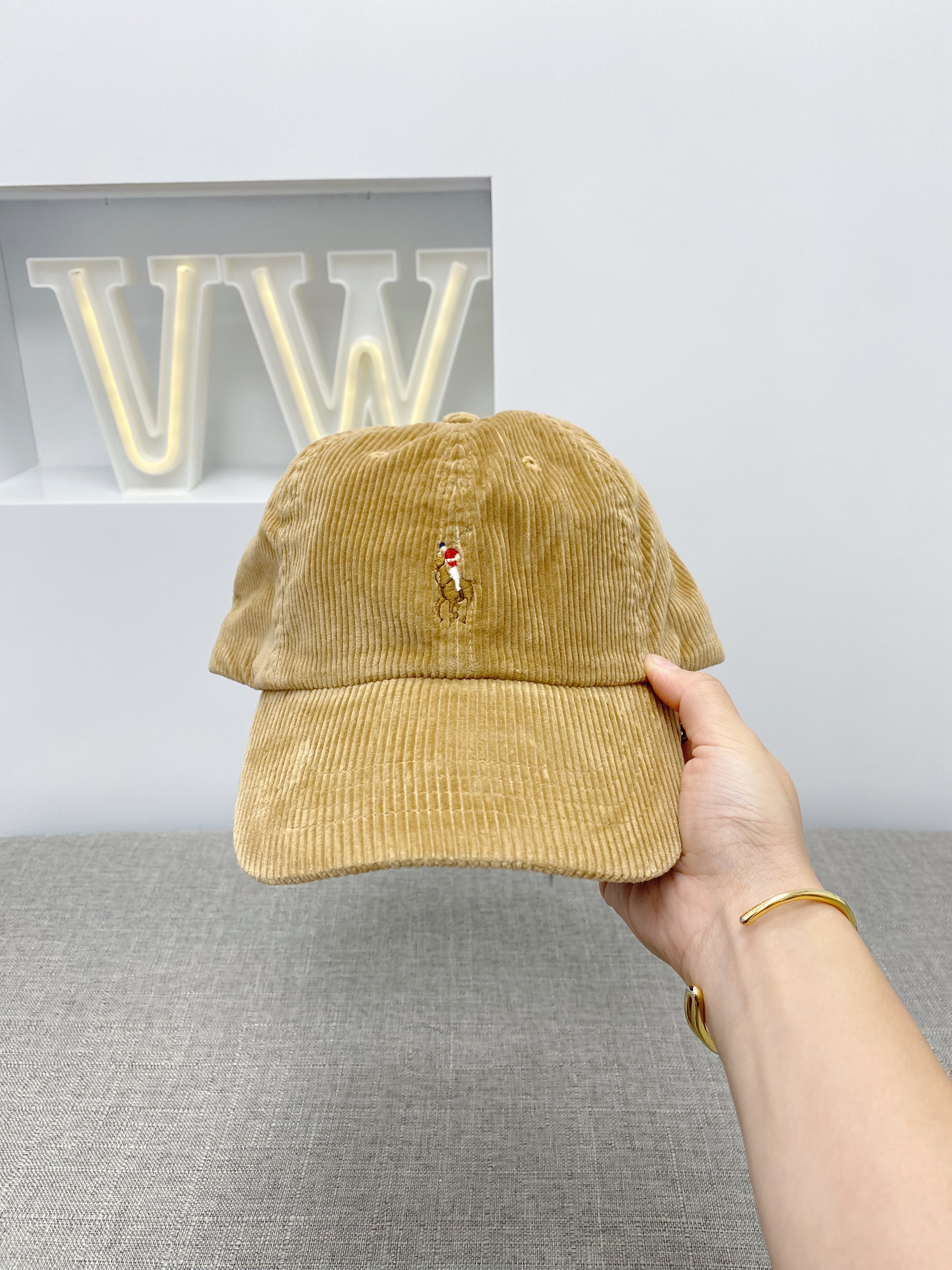 Outlet Polo Cap (燈芯絨)