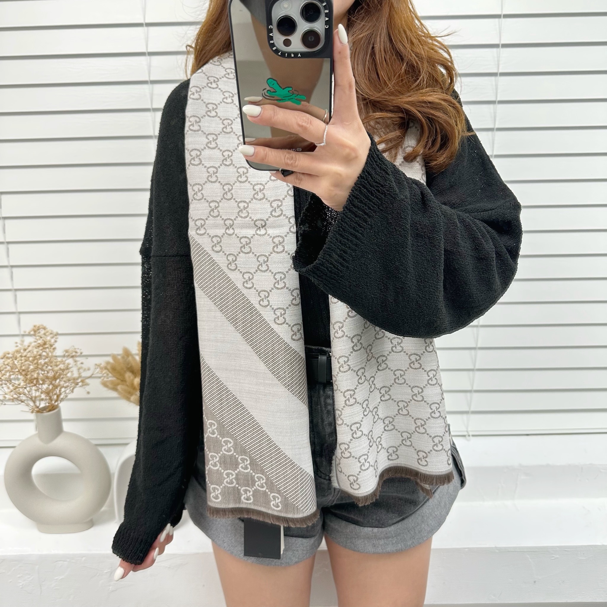 Outlet Gucci Square Scarf (140x140cm)