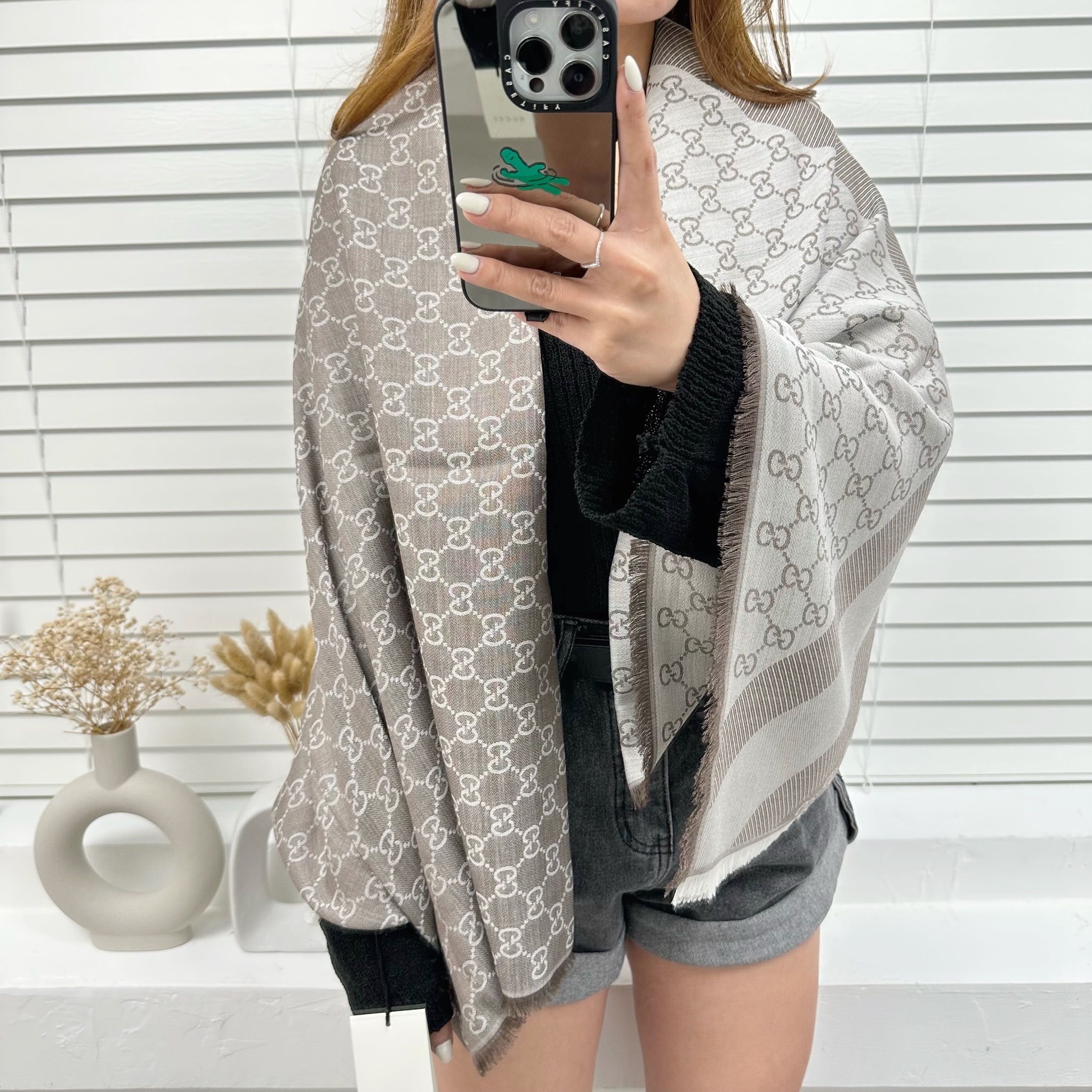 Outlet Gucci Square Scarf (140x140cm)