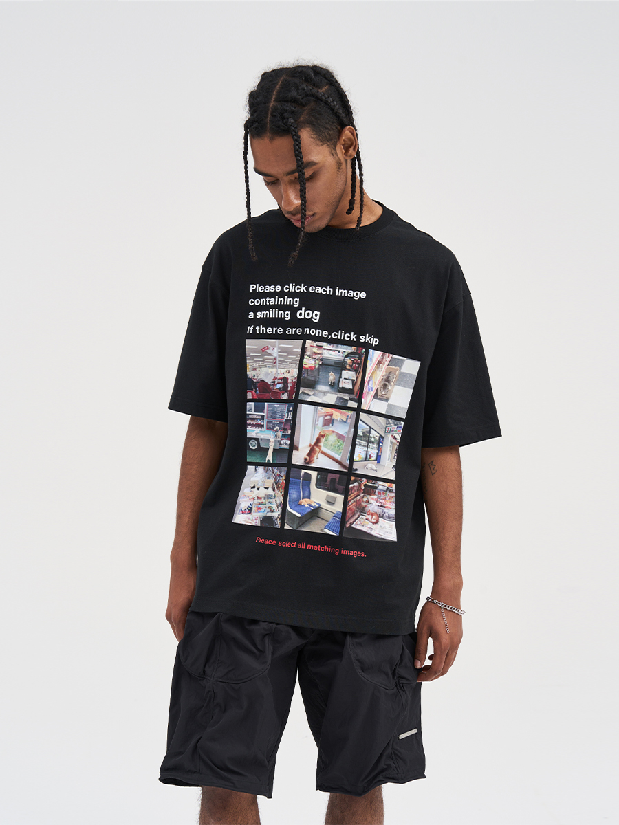 Harsh and Cruel 23SS 圖片驗證碼圖像短袖 HN232020251