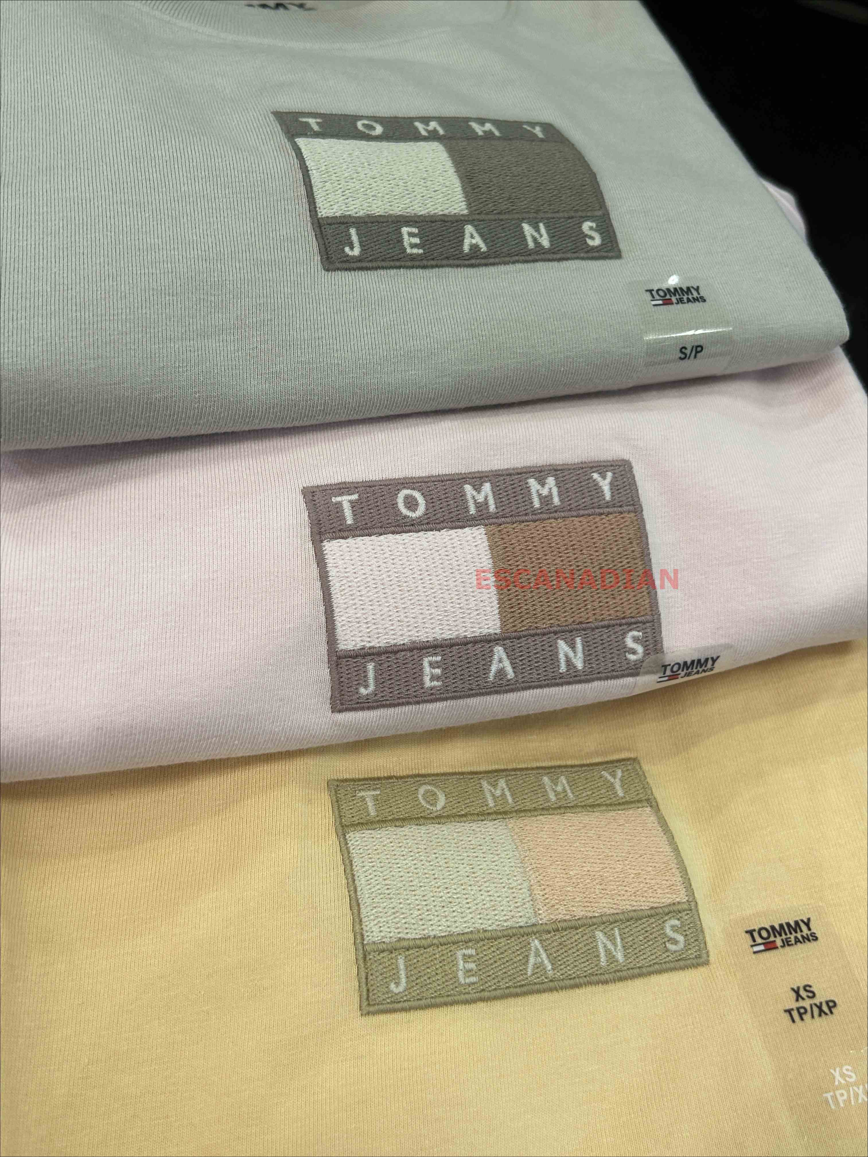 TOMMY 女大人  Jeans系列 短版 短TEE (3色) (背面大LOGO)