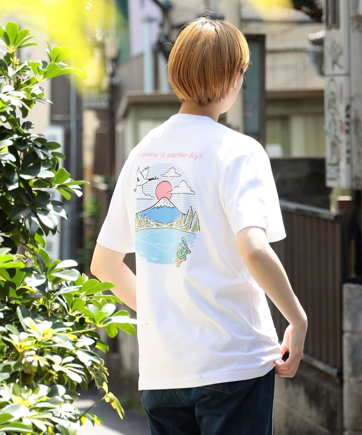 日本 Beams 別注 富士山 T-Shirt