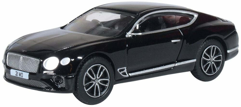 Oxford 76BCGT003 1:76 Onyx Black Bentley Continental GT