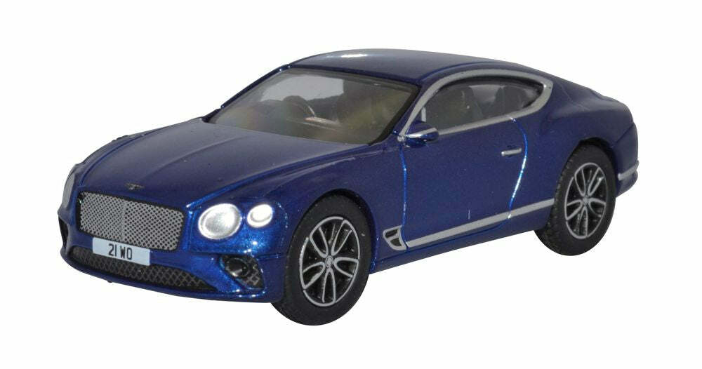 Oxford 76BCGT001 1:76 Bentley Continental GT Peacock Blue