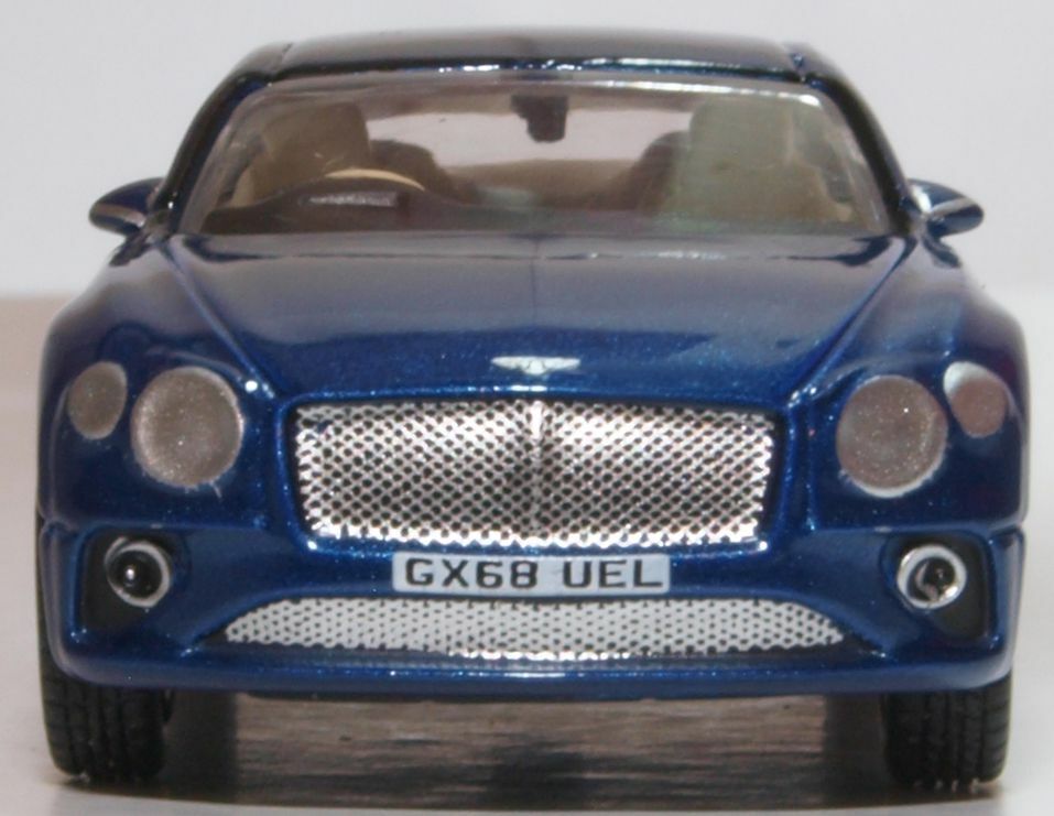 Oxford 76BCGT001 1:76 Bentley Continental GT Peacock Blue