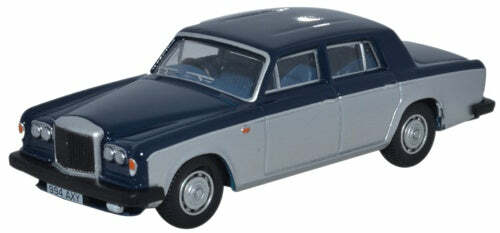 Oxford 76BT2004 1:76 Bentley T2 Saloon Seychelles Blue Shell Grey