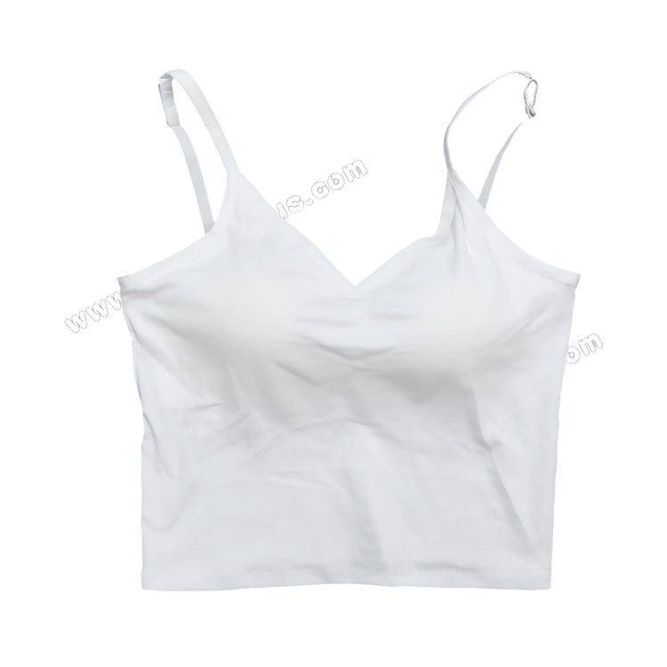 女裝帶胸墊吊帶胸衣