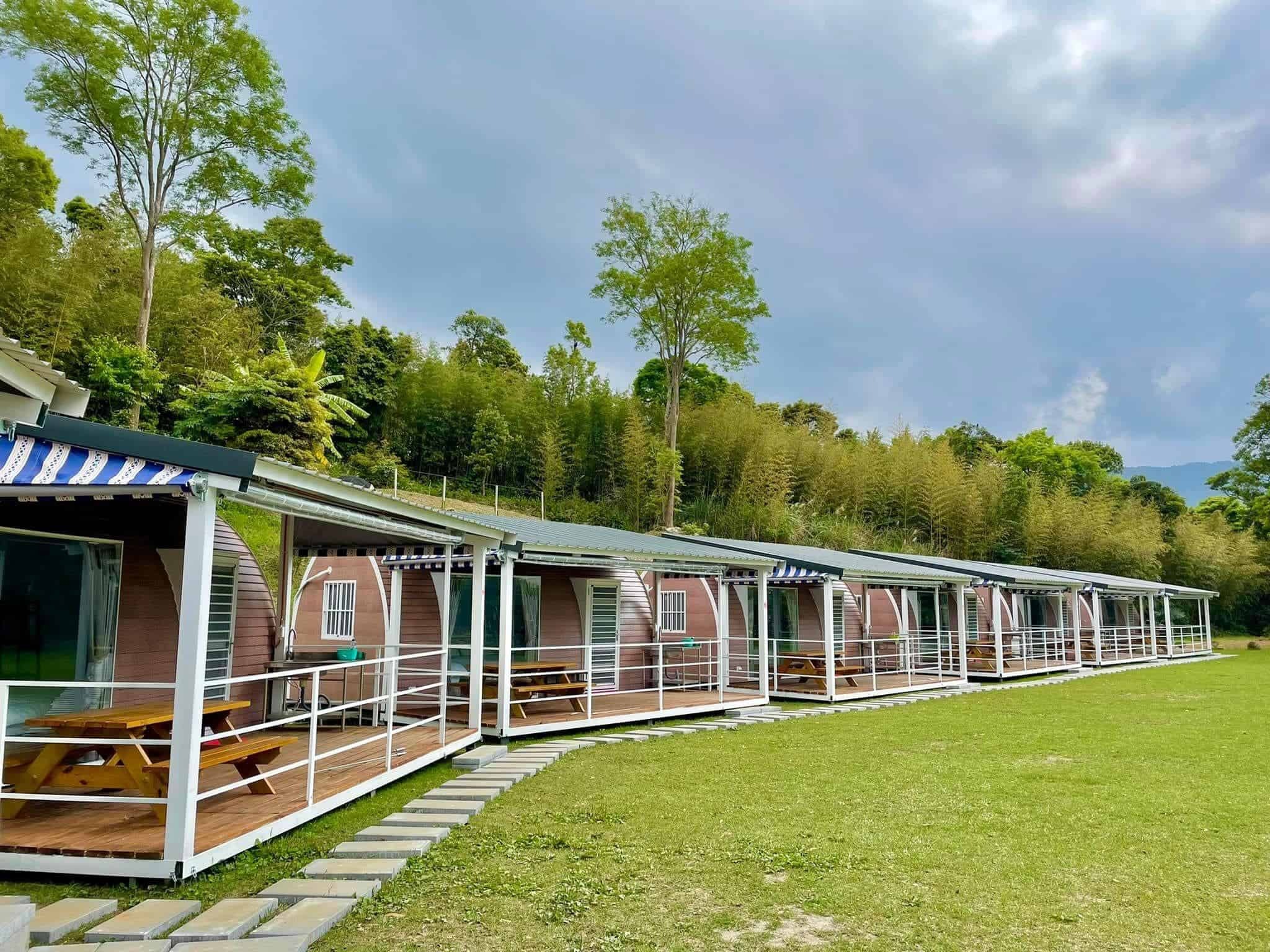 新竹尖石親子露營區-自然野趣露營區 合掌屋外觀