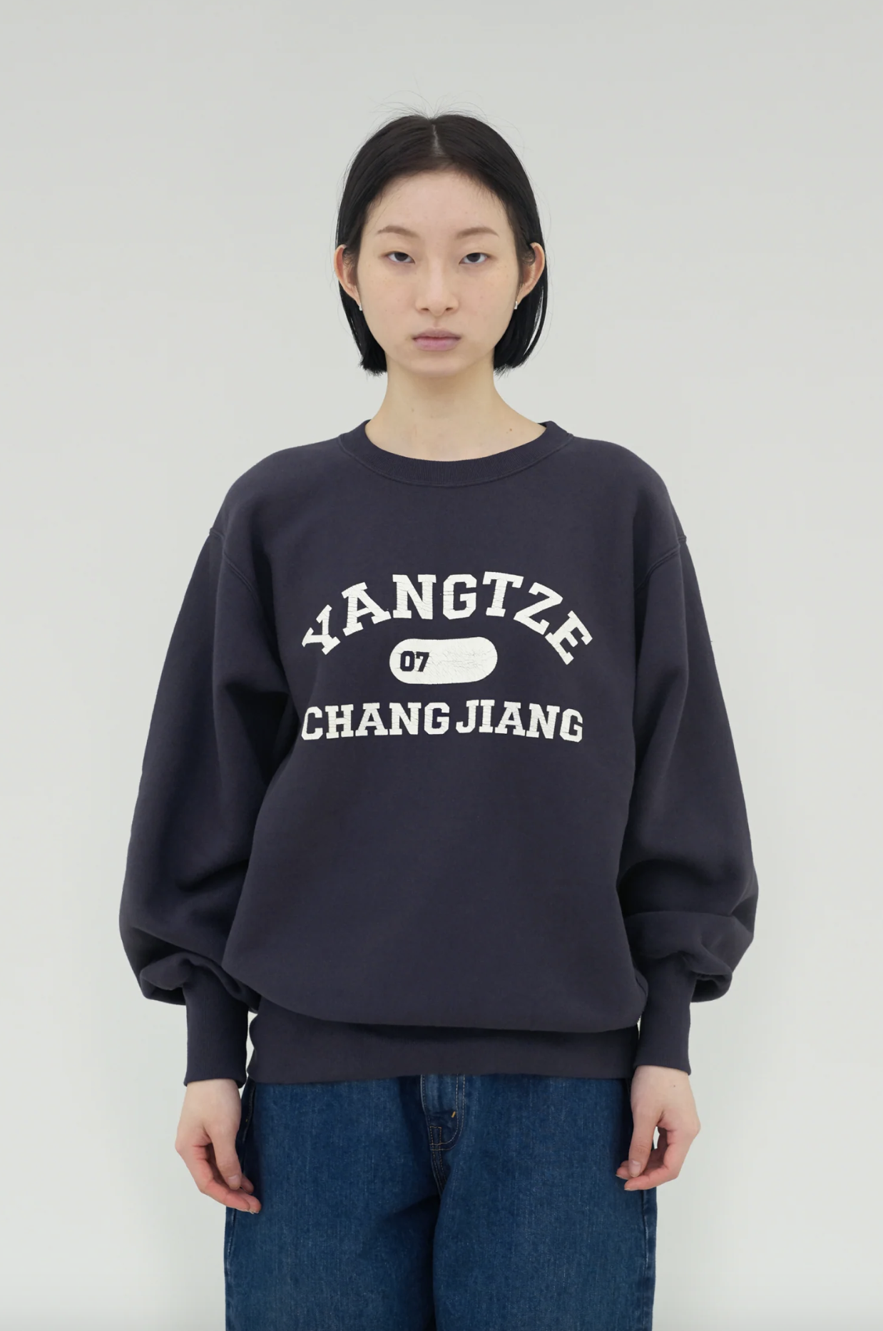 CIOTA SUVIN COTTON 30/10 FLEECE LONG SLEEVE SWEATSHIRT (3色)