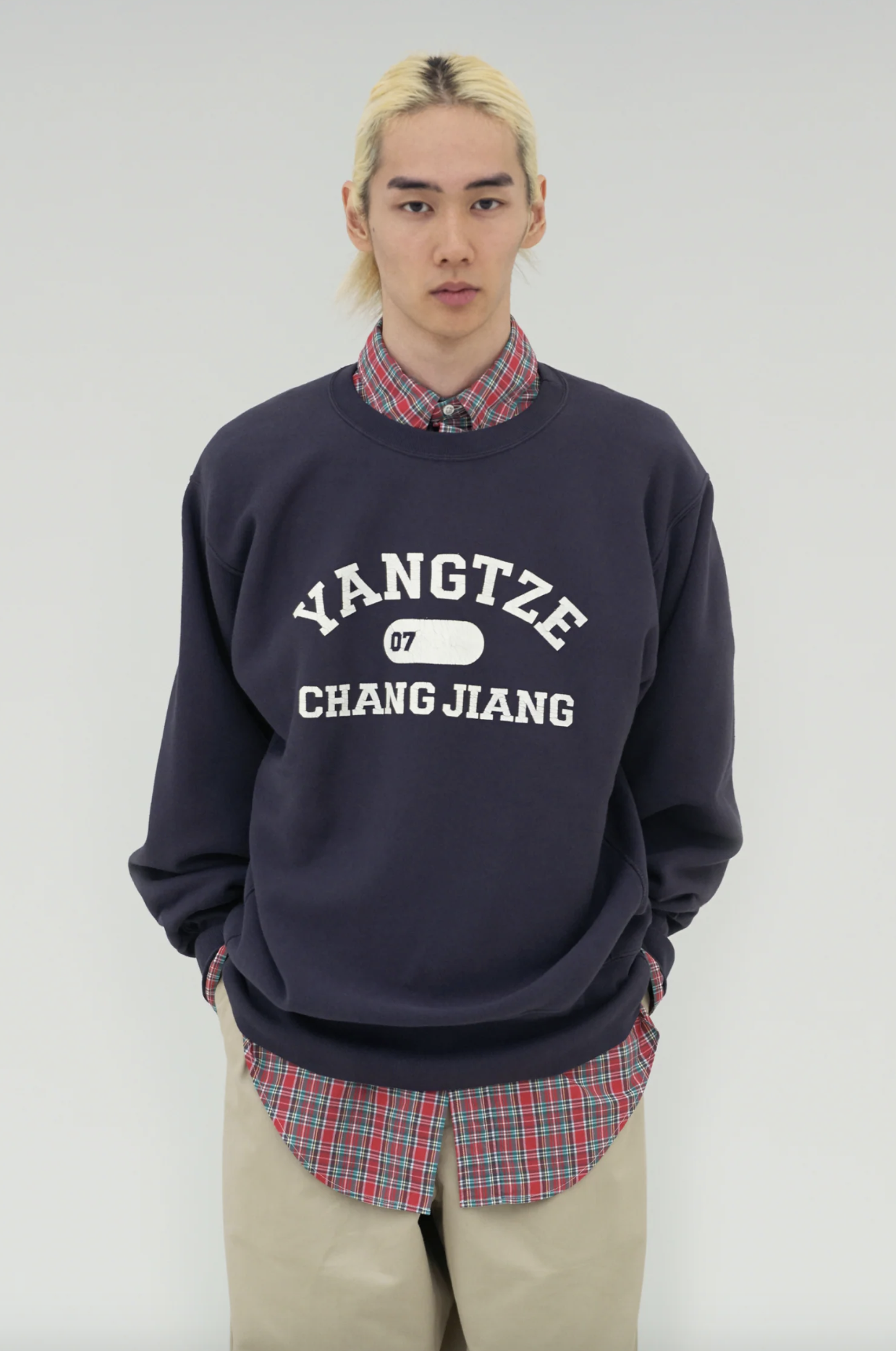 CIOTA SUVIN COTTON 30/10 FLEECE LONG SLEEVE SWEATSHIRT (3色)