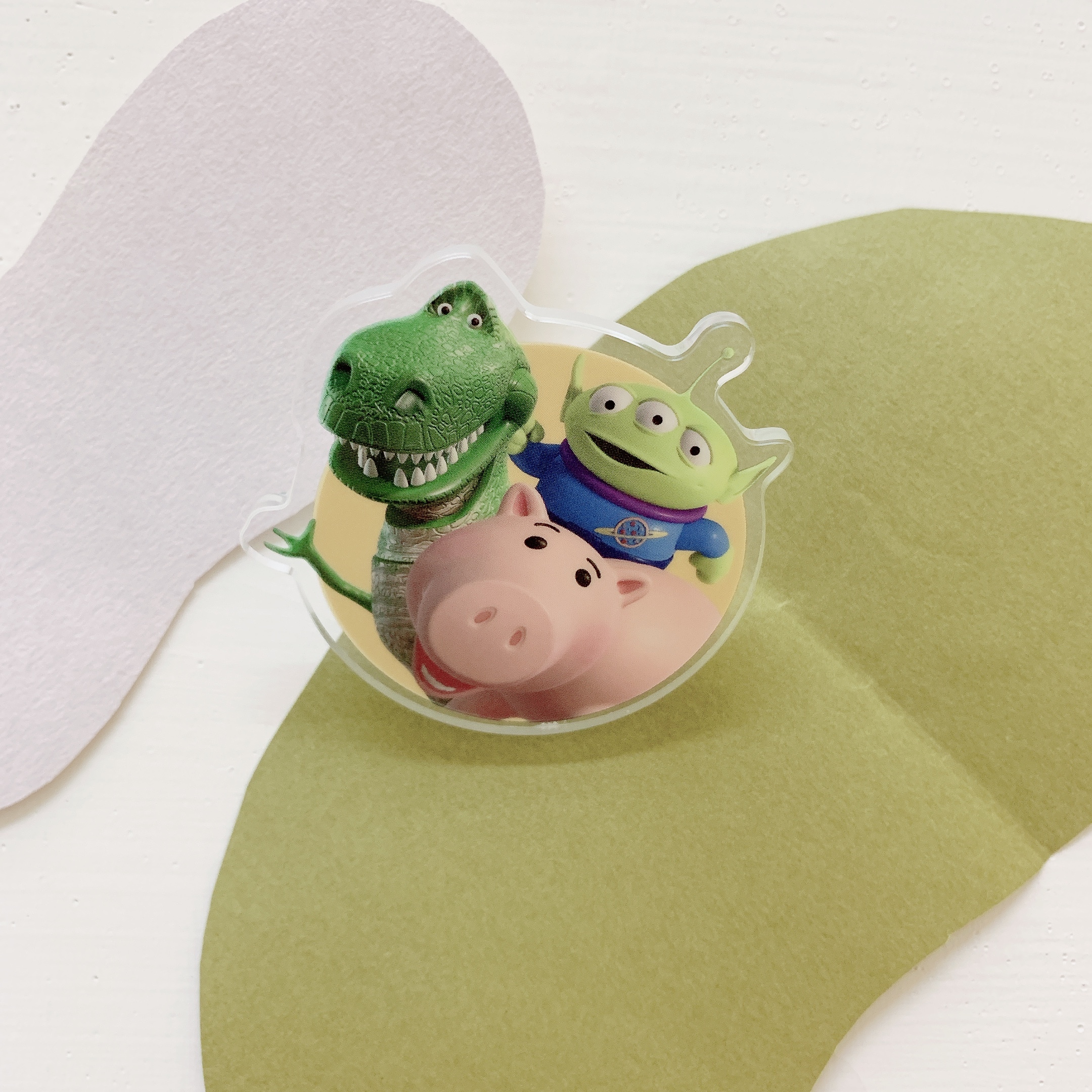 迪士尼 玩具總動員 透明壓克力夾子｜SUN-STAR 日本