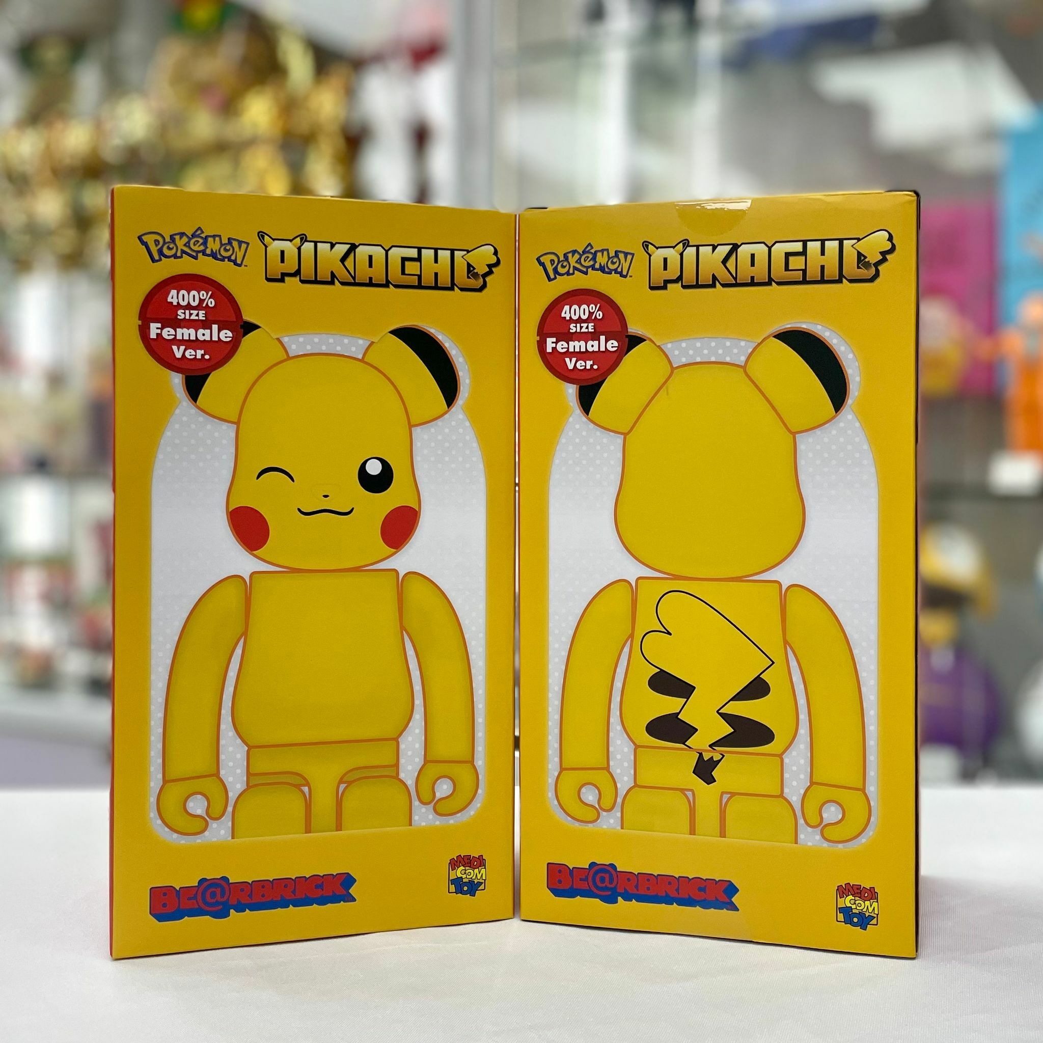 400% BE@RBRICK Pikachu Female Ver.