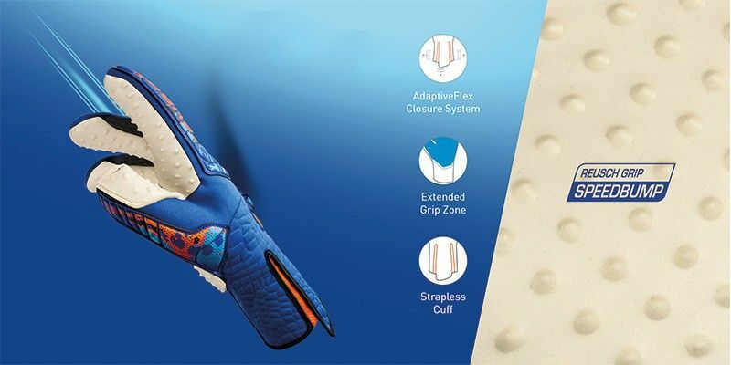 REUSCH ATTRAKT SPEEDBUMP STRAPLESS ADAPTIVEFLEX -龍門手套