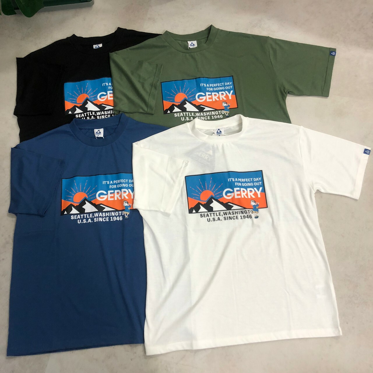 GERRY印刷圖案短Tee GE23SU07